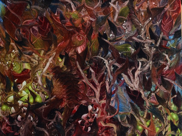 Lot 5 Andy Harper untitled oil on primed paper 15x20cm ready to hang unframed &pound;100 reserve andyhcape.com