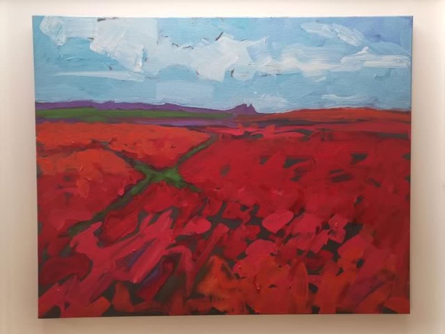Lot 10  Tom Leaper	'Carn Galva'	oil on canvas	106cm x 126cm reserve 	&pound;500 tomleaper.com