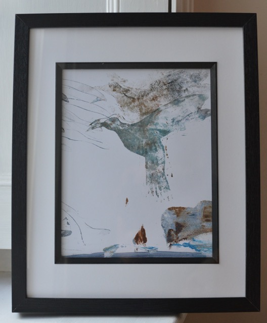 Lot 48  Rachael Reeves		'Release'	Acrylic on paper	19x25cm	 		reserve &pound;50. @rachaelreeveedwards